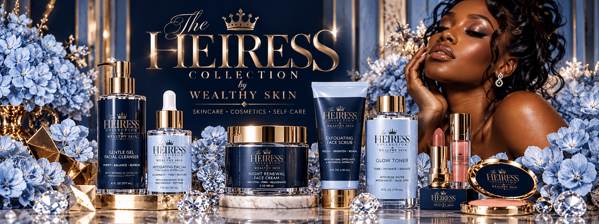 The heiress collection beauty banner 1