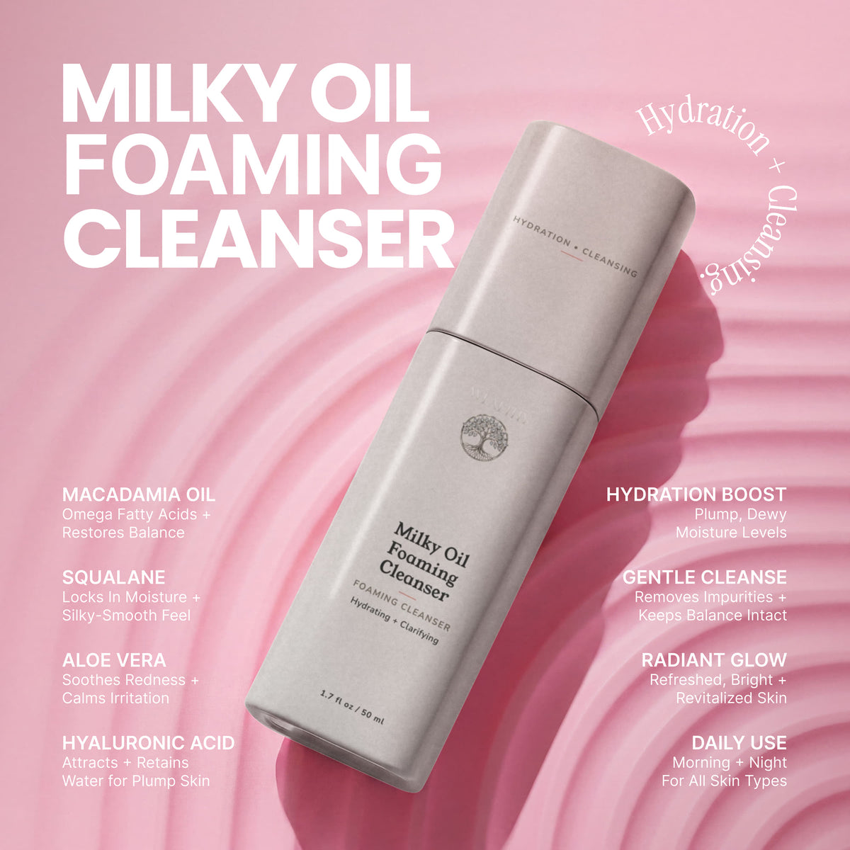 Milky Oil Foaming Cleanser